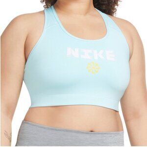 Nike Women's Sports Bra Size 2X Teal with Yello